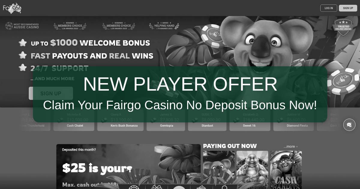 Fairgo Casino No Deposit Rewards and Promo Codes